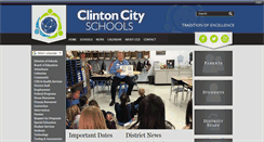 Desktop Screenshot of clintonschools.org